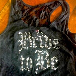 Bride to Be Tank XL